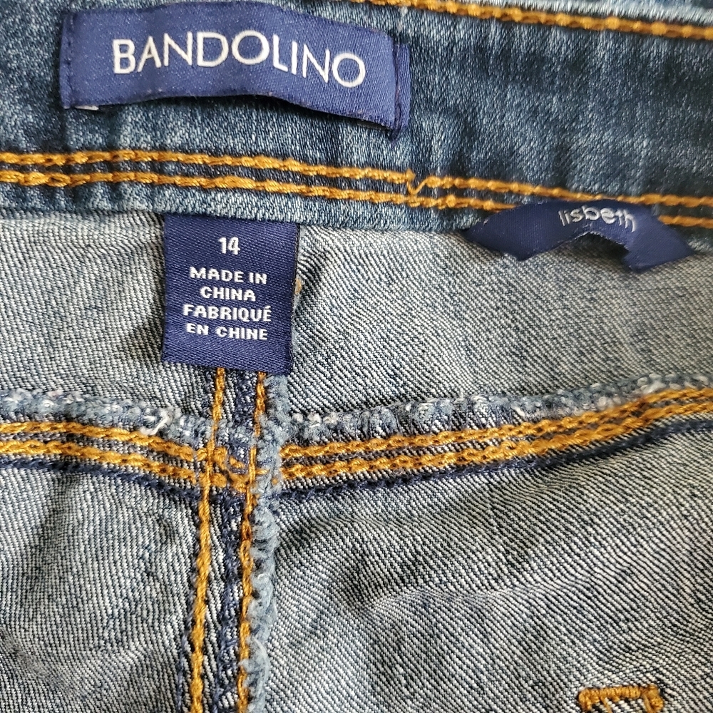 BANDALINO lisbeth Navy Embroidered Jeans - Picture 12 of 12